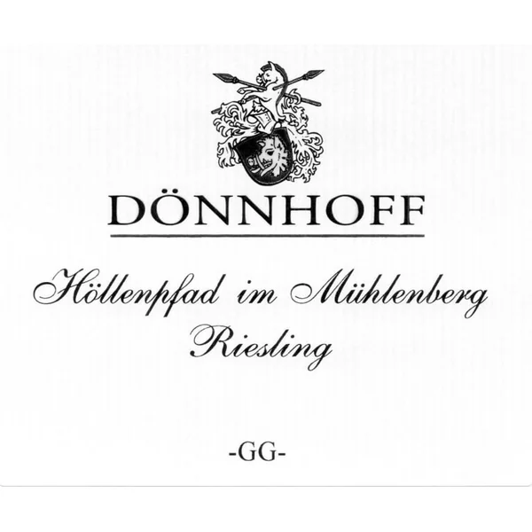 Dönnhoff Riesling Höllenpfad im Mühlenberg Grosses Gewächs 2019