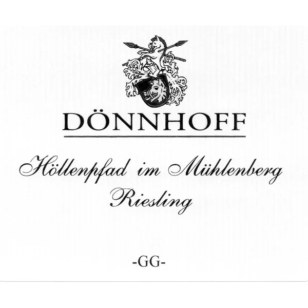 Dönnhoff Riesling Höllenpfad im Mühlenberg Grosses Gewächs 2020