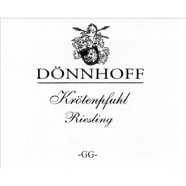 Dönnhoff Riesling Krötenpfuhl Grosses Gewächs 2020