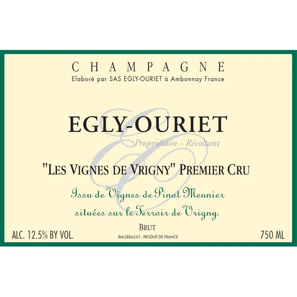 Egly-Ouriet Brut Champagne Les Vignes de Vrigny NV