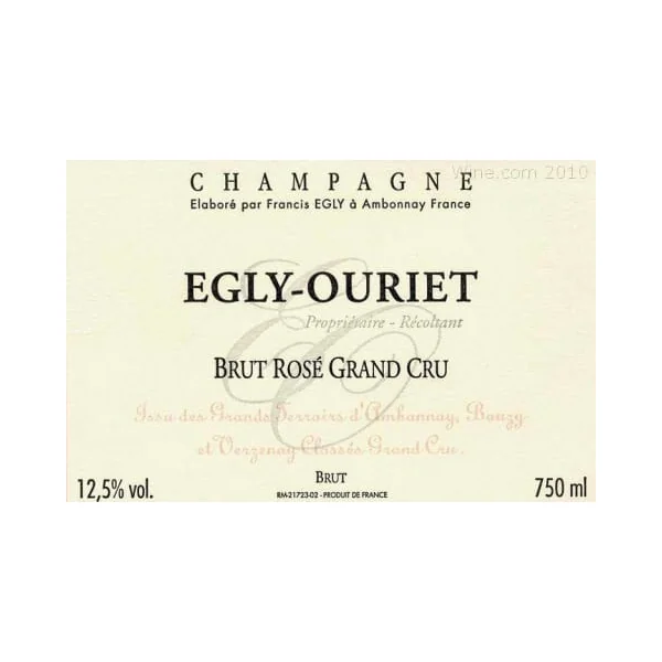 Egly-Ouriet Brut Rosé Champagne Grand Cru NV