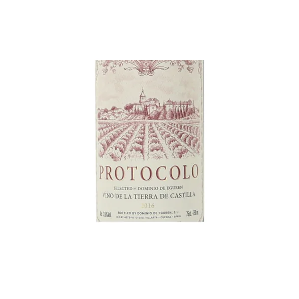 Eguren Protocolo Tinto Vino de la Tierra de Castilla 2016
