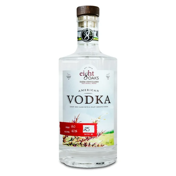 Eight Oaks Farm Distillery Vodka