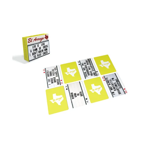 El Arroyo Playing Cards • Game Night Deck