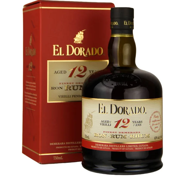 El Dorado 12 Year Rum / 750 ml