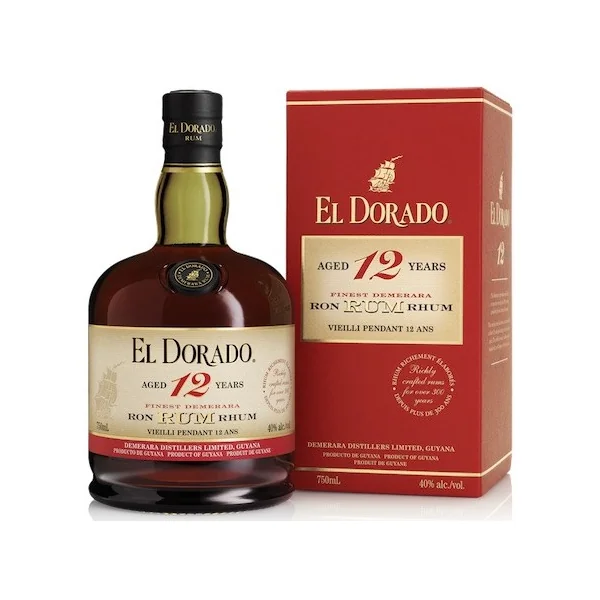 El Dorado Super Premium 12 Year Old Rum 750ml