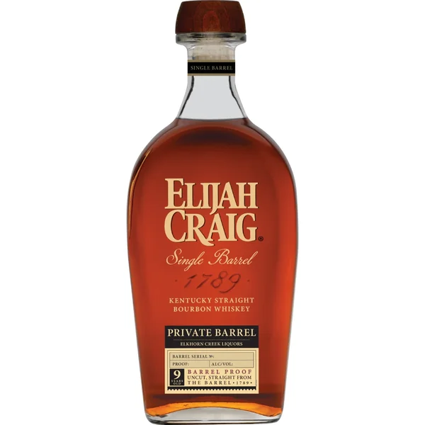 Elijah Craig Single Barrel Bourbon Barrel Proof FWGS Exclusive