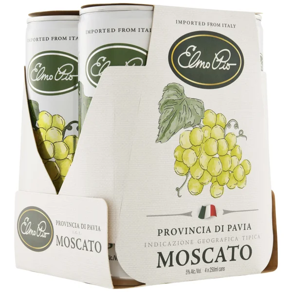 Elmo Pio Moscato 4x250 mL Cans