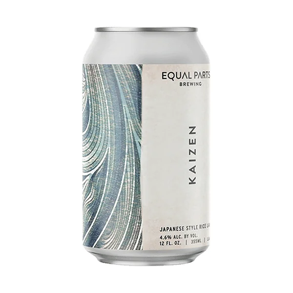 Equal Parts Kaizen Rice Lager • Cans