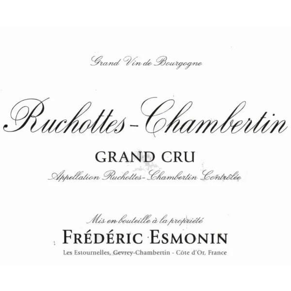Esmonin/Frédéric Ruchottes-Chambertin Grand Cru 2018 1.5L