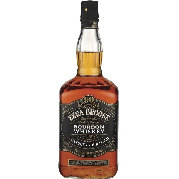 Ezra Brooks Kentucky Sour Mash Bourbon Whiskey