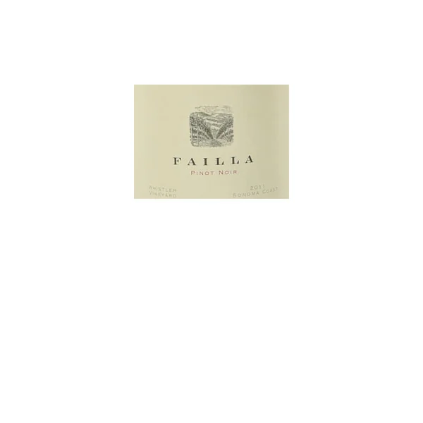 Failla Pinot Noir Sonoma Coast Whistler Vineyard 2011