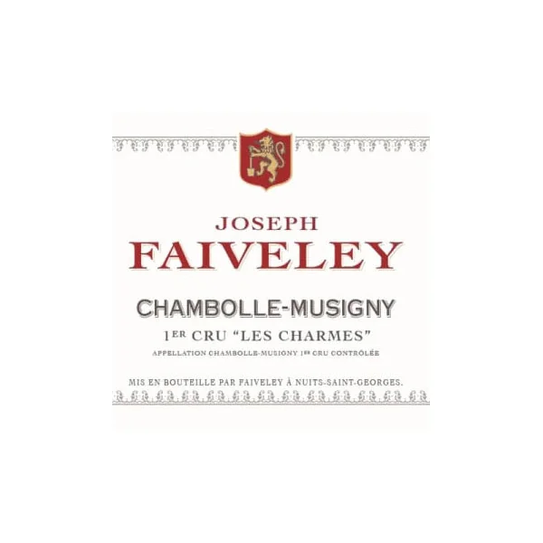 Faiveley Chambolle-Musigny 1er cru Les Charmes 2012
