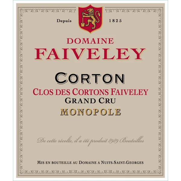 Faiveley Corton-Clos des Cortons Faiveley 2015 3L