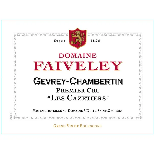 Faiveley Gevrey-Chambertin 1er cru Les Cazetiers 2018 1.5L