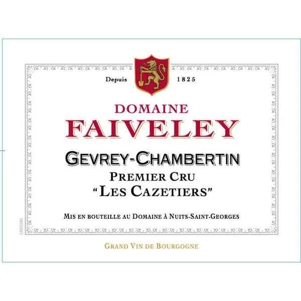 Faiveley Gevrey-Chambertin 1er cru Les Cazetiers 2019