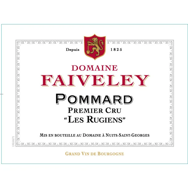Faiveley Pommard 1er cru Les Rugiens 2019