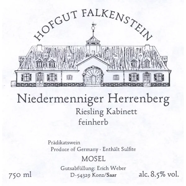 Falkenstein Riesling Kabinett feinherb Herrenberg #15 2020