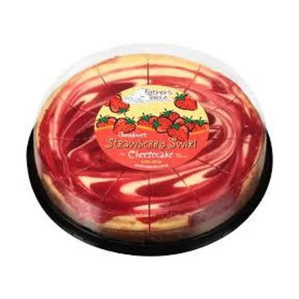 Father’s Table Cheesecake • Strawberry Swirl