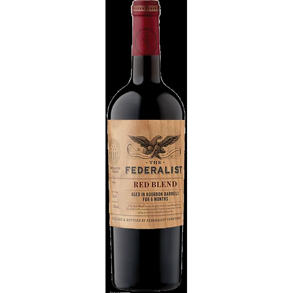 Federalist Red Blend Bourbon Barrel Aged NV 750ml
