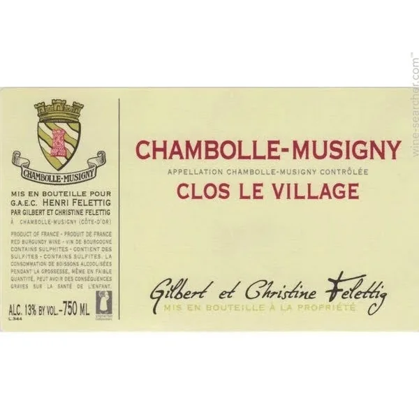 Felettig Chambolle-Musigny "Clos le Village" 2019
