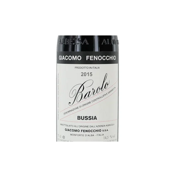 Fenocchio/Giacomo Barolo Bussia 2015