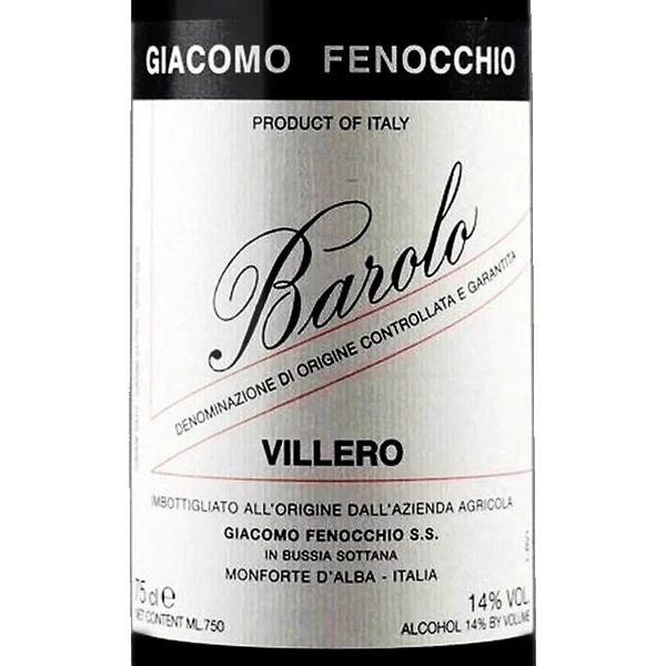 Fenocchio/Giacomo Barolo Villero 2015