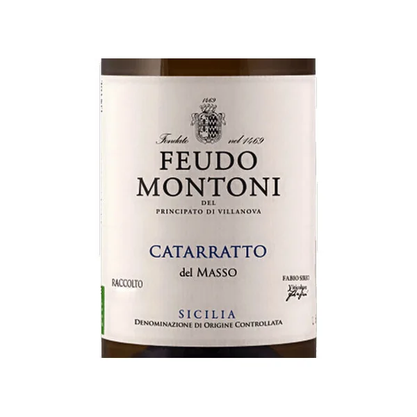 Feudo Montoni Catarratto Masso Sicilia 2018