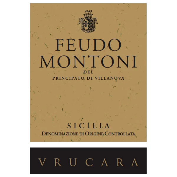 Feudo Montoni Nero d'Avola Sicilia Vrucara 2015