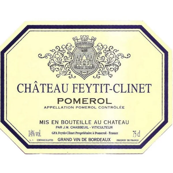 Feytit-Clinet Pomerol 2011