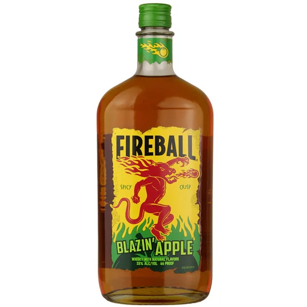 Fireball Blazin Apple Cinnamon Whisky / 750mL