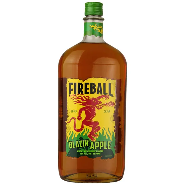 Fireball Blazin Apple Cinnamon Whisky / Ltr