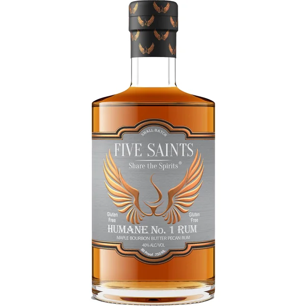 Five Saints Humane No 1 Maple Bourbon Butter Pecan Rum