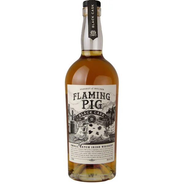 Flaming Pig Black Cask Small Batch Irish Whiskey / 700mL