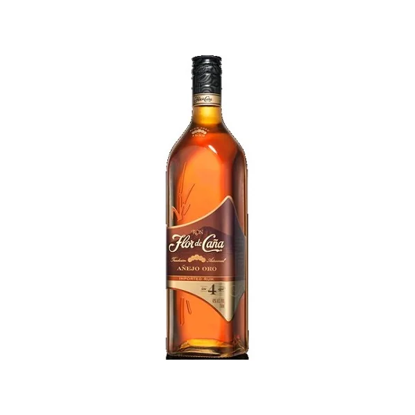 Flor de Cana Rum Anejo Oro 4 Year 750ml