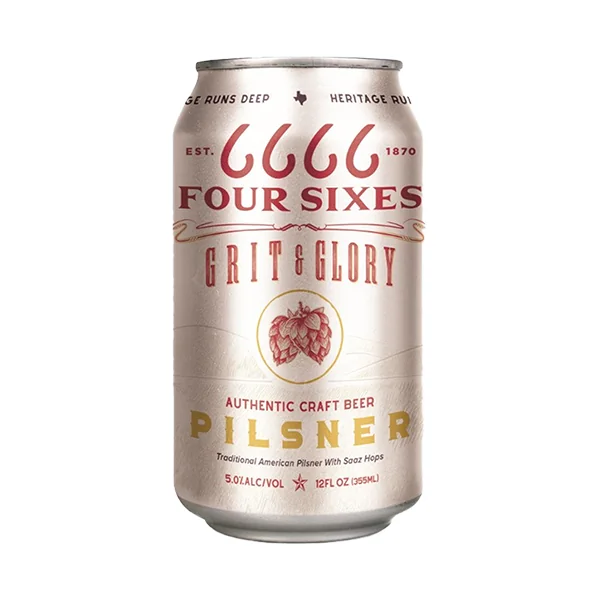 Four Sixes Pilsner • 6pk Can