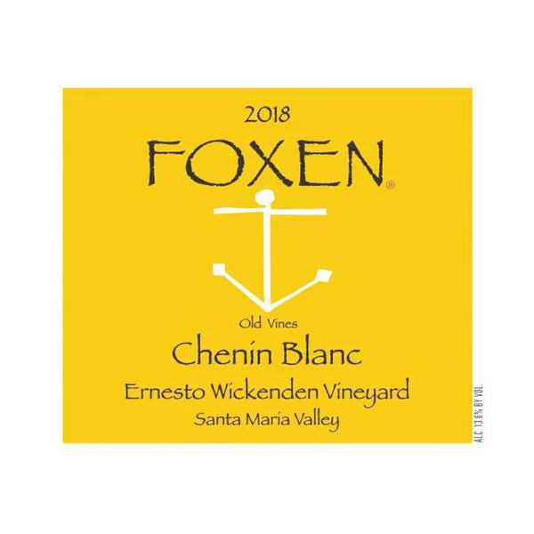 Foxen Chenin Blanc Santa Maria Valley Ernesto Wickenden Vyd. 2018