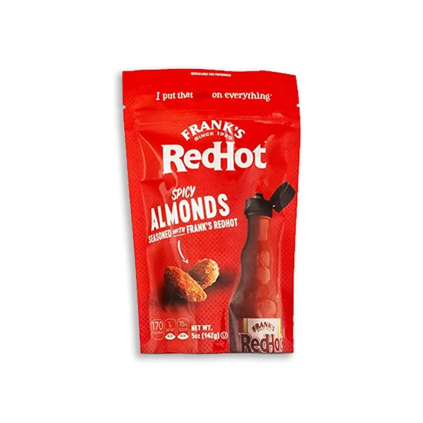 Franks Redhot Spicy Almonds