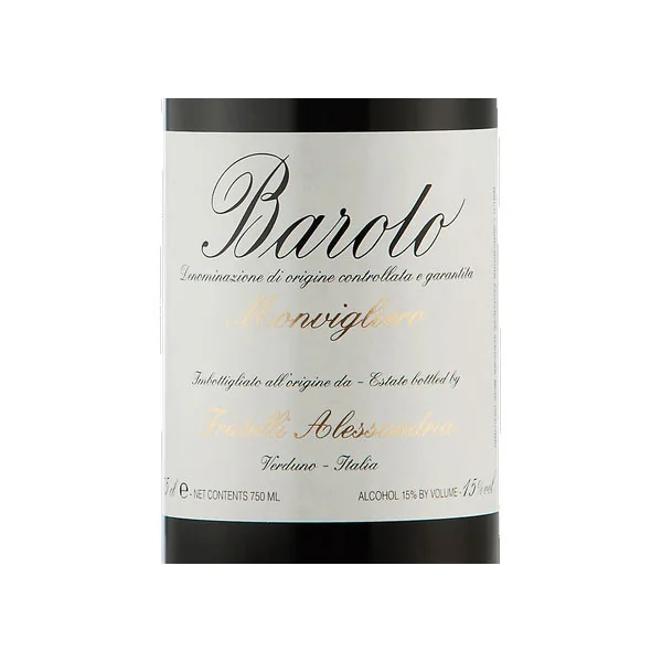 Fratelli Alessandria Barolo Monvigliero 2017