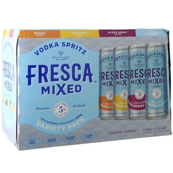 Fresca Mixed Vodka Spritz Variety 8 Pack / 8-355mL