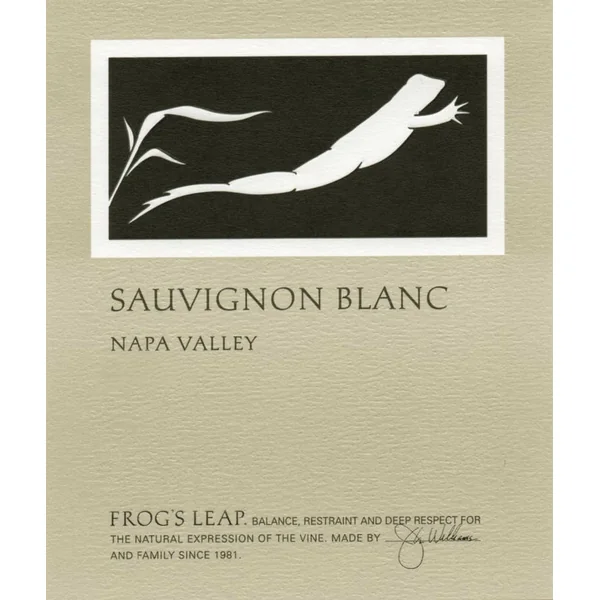 Frog's Leap Sauvignon Blanc Rutherford Napa Valley 2019