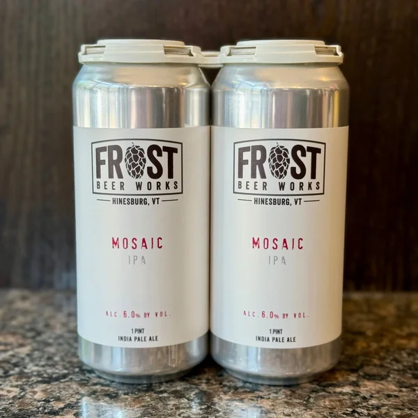 Frost Beer Works Mosaic IPA 4pk 16oz Cans