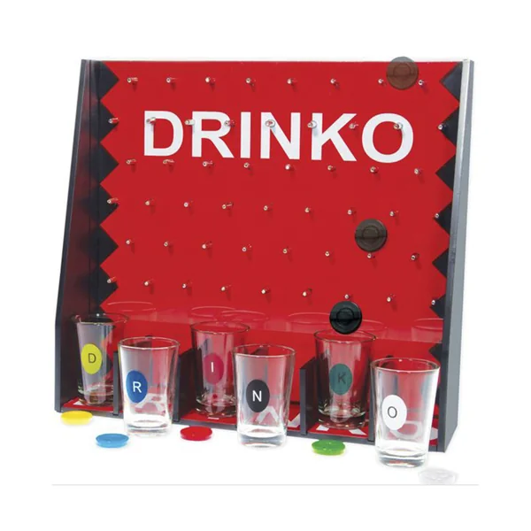 Funville • Tipsee / Drinko Game With 1oz Shot Glasses