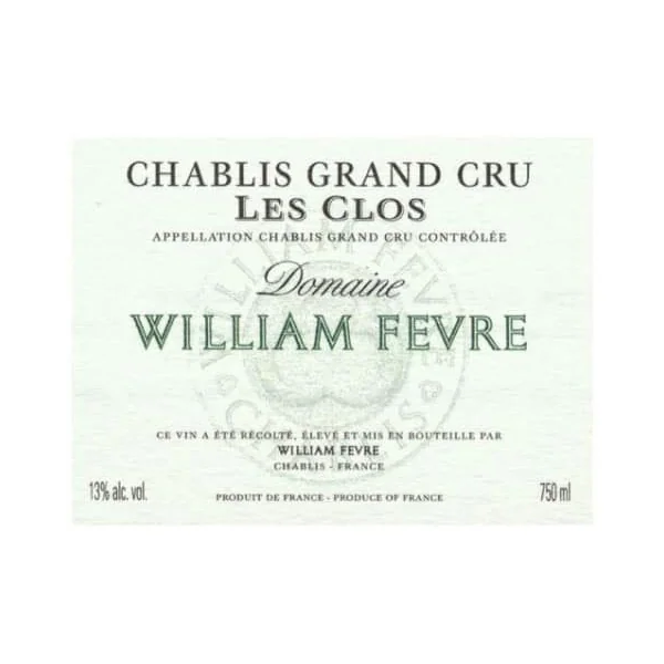 Fèvre Chablis Grand Cru Les Clos 2016