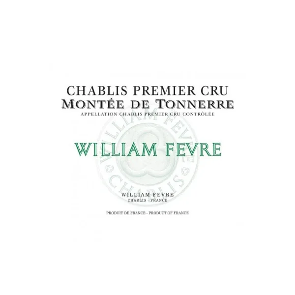 Fèvre/William Chablis 1er cru Montée de Tonnerre 2019