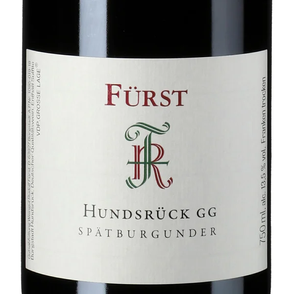 Fürst/Rudolf Spätburgunder Hundsrück GG 2018