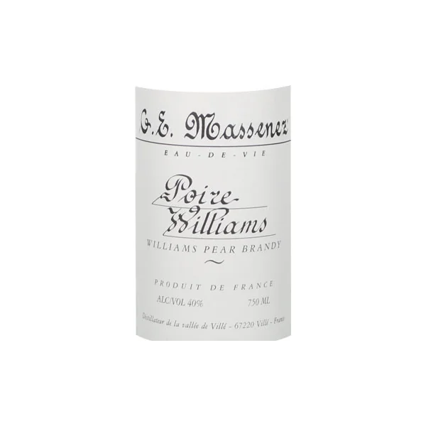 G. E. Massenez Poire-Williams Pear Brandy