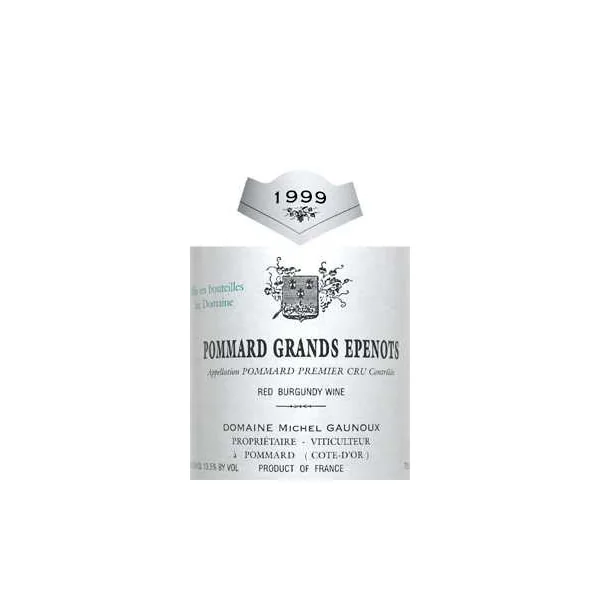 Gaunoux/Michel Pommard 1er cru Grands Epenots 1999