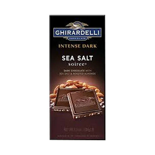 Ghirardelli Sea Salt Dark Chocolate Candy Bar