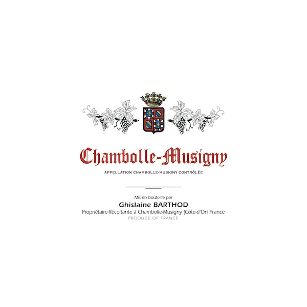 Ghislaine Barthod Chambolle Musigny 2014 750ml